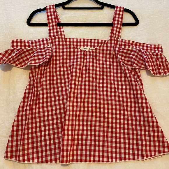 Red gingham top - Picture 3 of 6